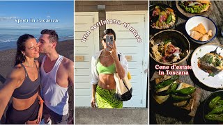 La nostra ultima settimana insieme! Summer vlog: routine in vacanza, serate di coppia, sport, relax