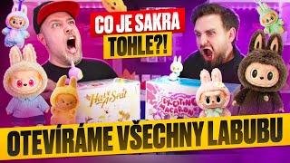 CO JE SAKRA TOHLE? NEJDRAŽŠÍ PLYŠÁCI NA SVĚTĚ LABUBU A MY JE OTEVŘEME VŠECHNY @Vidrail