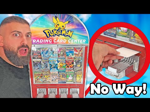 Top 20 Pulls From Pokemon Card Vending Machine! ($1,000+)