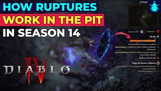 Diablo 4: How Ruptures Work in The Pit in Season 14