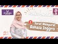 Tata Naskah Surat-Menyurat dalam Bahasa Inggris