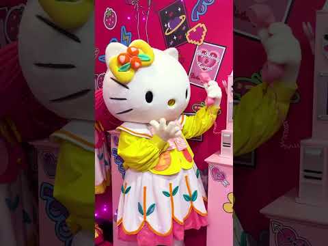 ハローキティとハローミミィが体験！【My Melody & Kuromi Anniversary Party】#shorts 【公式】