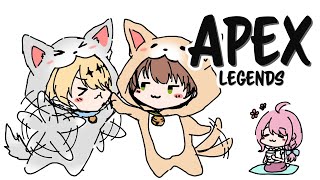 【APEX LEGENDS/エーペックスレジェンズ】負けず嫌い(?)大集合！！！【 お絵描きVtuber 七海仁美 　w/かめ　御子柴あまね