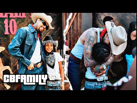 Chris Brown Celebrating Royalty’s 10th Birthday Party