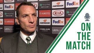 🎙️ Brendan Rodgers on the Match | Celtic 0-2 Valencia