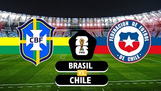 Brasil x Chile 04/09/2025 - Eliminatórias da Copa do Mundo 2026 | EFootball 2025