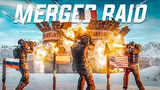 QUAND 3 CLANS S'ALLIENT POUR SE VENGER SUR NOTRE BASE ! Rust
