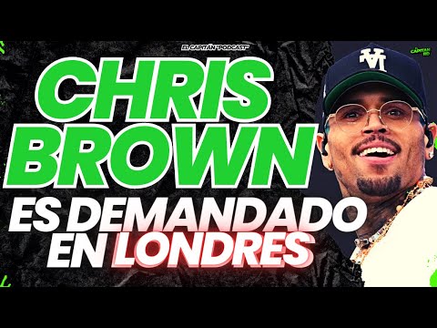 Chris Brown golpea con botella a un socio en Londres y es demandado