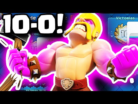 10-0!!! DESAFIO DE LUCHA FEROZ *MEJOR MAZO* Clash Royale - YoSoyRick