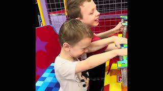 Chuck E Cheese Family Fun Day Games Arcade Happy Dance