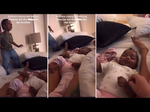 Cardi B Gave a Glimpse of Her Baby Daughter Who's Nicknamed “Blossy” - VIDEO