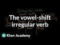 Understanding Vowel Shifting in Irregular Verbs