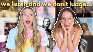 Deleting Taylor Swift songs off EVERY album FOREVER (revealing our skips) 👀☕️ ft. Nena Shelby
