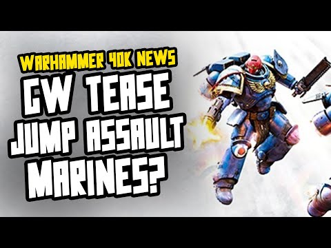 GW Tease new Space Marines?