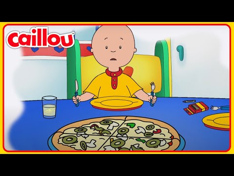 Olijven op een Pizza? | Caillou Nederlands - WildBrain