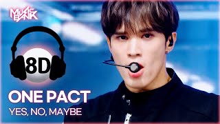 [🔊8D Bank] ONE PACT (원팩트) - YES, NO, MAYBE | KBS WORLD TV 250808