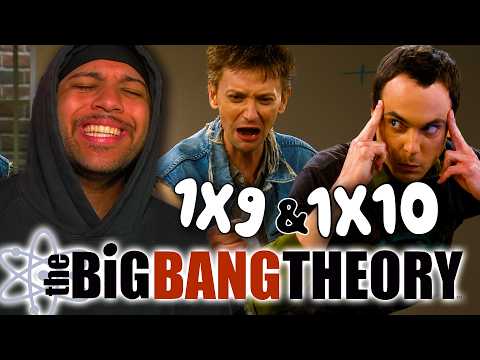 THE BIG BANG THEORY Season 1 EP 9-10 REACTION -- FIRST TIME WATCHING