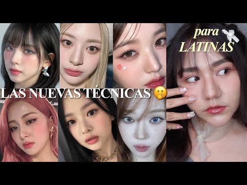 Nuevas TENDENCIAS de MAQUILLAJE COREANO para Latinas 2024 (kpop makeup y más 🔥)