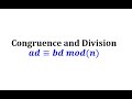 Simplifying Congruences and GCD