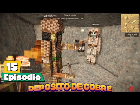 Vintage Story 1.20 - Server Oficial BR - O @bobycraft7847  ACHEI UM DEPOSITO DE COBRE