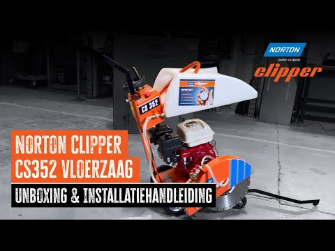 📦 Unboxing & Installatiehandleiding | Norton Clipper CS352 Vloerzaag