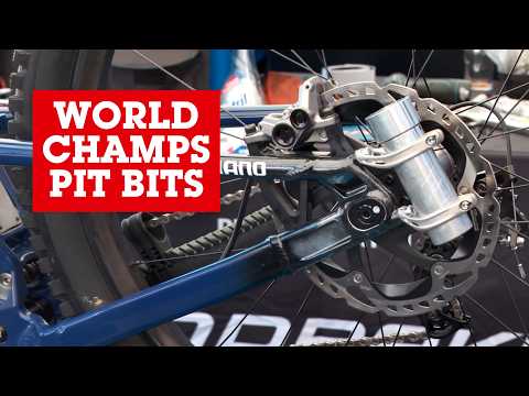 New Tech, Custom Paint – PIT BITS MTB Downhill WORLD CHAMPS