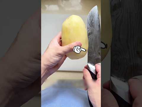 Cut potatoes and made soap 🧼#shortvideo
