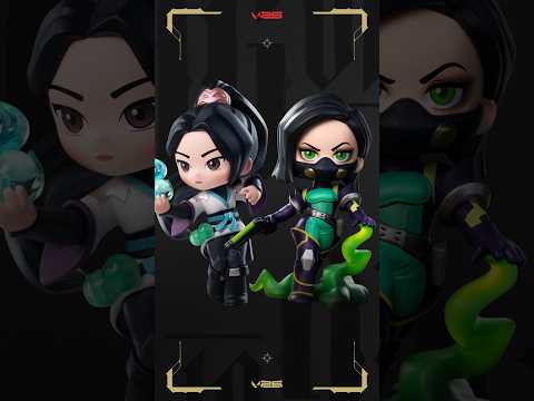 상하이 POP MART에서 VALORANT 랜덤 박스를 개봉해보세요!🎁
