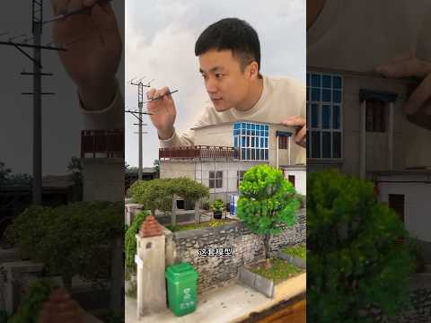 Unbelievable he built a house with school #shortsvideo