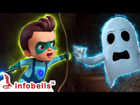 Chitti Mattu Ghost - Super Chitti cartoons | Kannada Kids Cartoons | Infobells #kannadacartoons