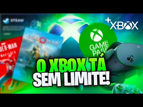 TÁ SEM LIMITE! NOVA DASH do XBOX com STEAM?! VR INSANO e VEM BOMBA no GAME PASS!