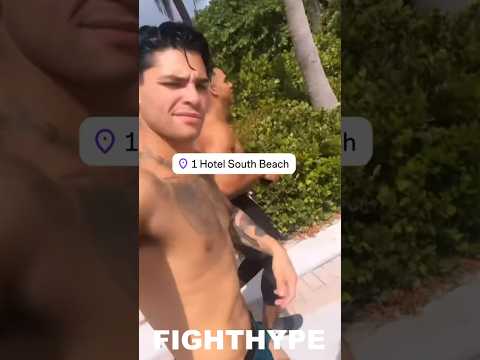 Ryan garcia training day after beating up devin haney; no days off