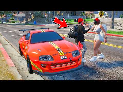 Mexicana Me Usa para un Encargo en Supra A80  GTA 5 Roleplay