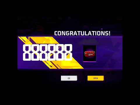 Free Fire Highest Level Up 888888 New! Rare Reward || Golden Elite Pass Bundle || #ffshorts #levelup