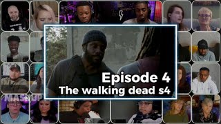 THE WALKING DEAD SEASON 4 EPISODE 4 REACTION MASHUP