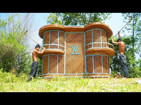 Building a Luxury Two Story Bamboo Resort 🌿🏡 [Part 2]