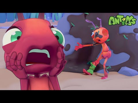 ¡Oh, no! Joey Se Rompe una Pierna | Caricaturas | Antiks | Videos Graciosos Para Niños | Oddbods