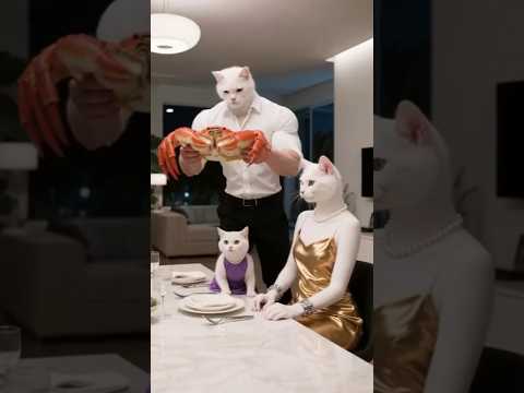 😿🦀 What REALLY Happens When a Poor Cat Meets a Spoiled Kitten?