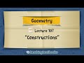 Geometric Constructions and Greek Geometry