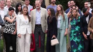 Reunión con el Consejo Asesor Joven de la Fundación Princesa de Girona y presentación de las conclusiones del último ejercicio, con la asistencia de S