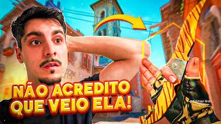 DROP RARO DEMAIS! FALCHION TIGER TOOTH COM VISUAL ABSURDO NO CS2