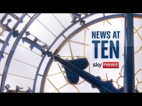 Watch Sky News at Ten: As ten people killed by Hurricane Milton