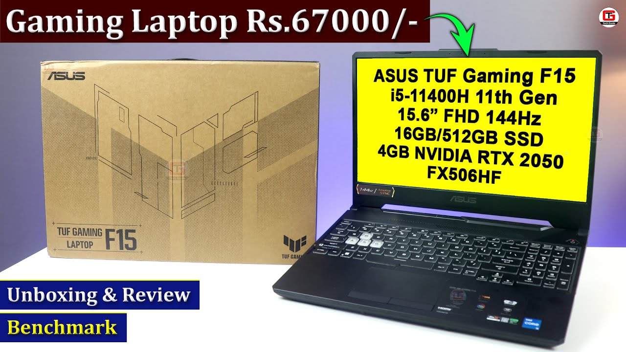 Ordinateur portable Asus TUF Gaming F15 FX506