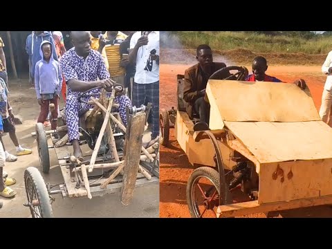 Les Voitures en Bois les Plus Drôles fabriquées par les Africains