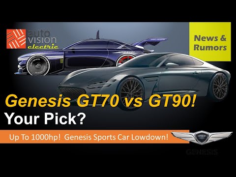 Genesis Sports Cars Are On Their Way!  Genesis GT70 and GT90 Lowdown!