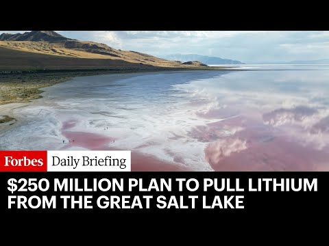 YouTube video thumbnail: Utah's $250 Million Gamble: Inside The Plan To Mine "White Gold" From The Great Salt Lake
