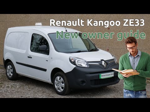 Renault Kangoo ZE33 beginner's or new owners guide on how to use your new electric van