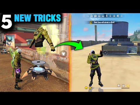 TOP 5 AMAZING TIPS AND TRICKS FOR FREE FIRE | RAMPAGE : NEW DAWN