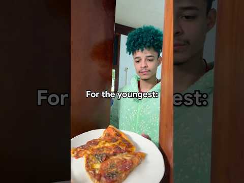 Youngest child vs Others - Pizza