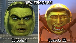 Skibidi Lin Gang Melon 1 - 35 All Episodes (60 FPS REMASTERED) Spider Lin Gang Melon (Episode 36?)